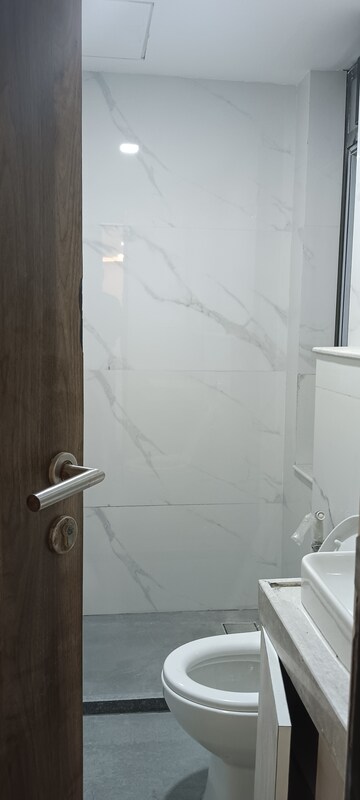 Bathroom in 3 BHK Apartment at Hubtown Ruby, Andheri West – for Rent