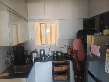 Kitchen in 2 BHK Apartment at Godrej 24 Sarjapur, Sarjapur Road – for Rent