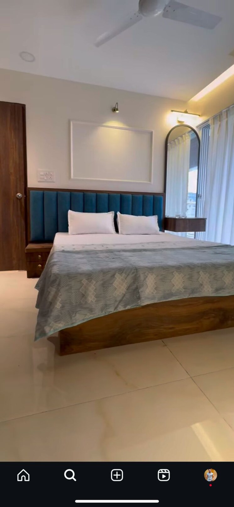 Bedroom, gaikwad-miro 3 Bedroom 952 Sq.Ft. Apartment In Punawale Pune 9712151