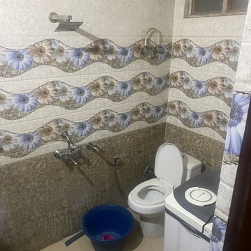 Bathroom in 2.5 BHK Builder Floor at Palam Vihar Extension – for Rent