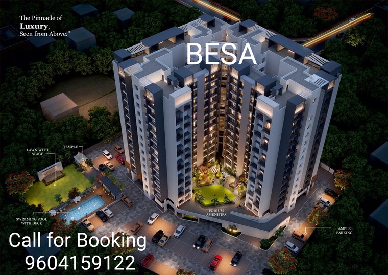 Exterior View, besa 2 Bedroom 1050 Sq.Ft. Apartment In Besa Nagpur 9712314