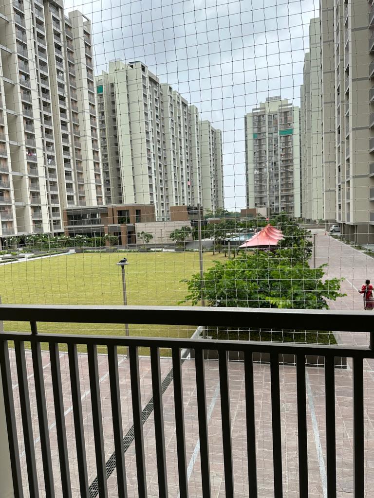 Balcony in 4 BHK Apartment at Shela – for Rent