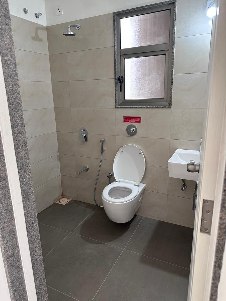 Bathroom in 4 BHK Apartment at Shela – for Rent