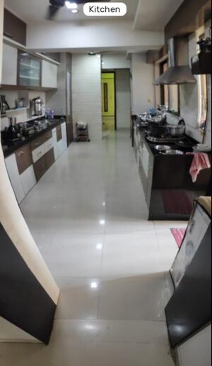 Kitchen in 4 BHK Apartment at Lodha Luxuria, Majiwada – for Sale