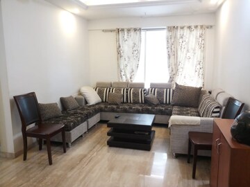 Living Room in 3 BHK Apartment at Puranik Aldea Espanola, Baner – for Rent
