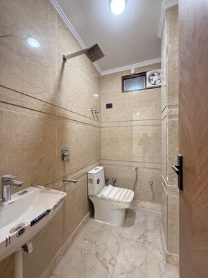 Bathroom in 3 BHK Builder Floor at Govindpuri – for Rent