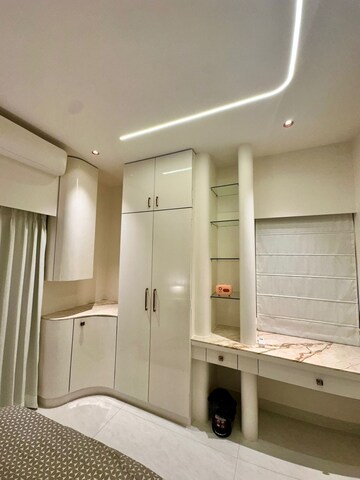 Building Lobby in 3 BHK Apartment at Prestige Beverly Hills, Kokapet – for Rent