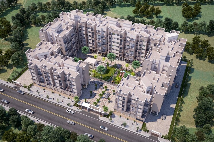 Master Plan, national-sea-queen-park 1 Bedroom 483 Sq.Ft. Apartment In Taloja Navi Mumbai 9712515