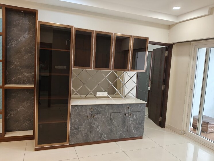 Kitchen, neknampur 3 Bedroom 1854 Sq.Ft. Apartment In Neknampur Hyderabad 9712525