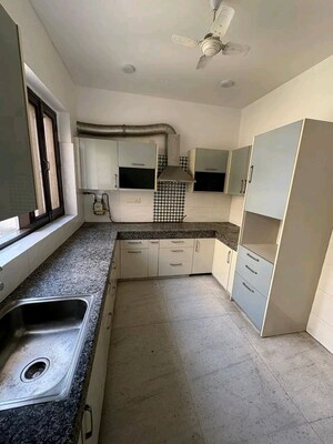 Kitchen in 4 BHK Builder Floor at Chattarpur – for Rent