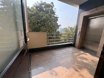 Balcony in 4 BHK Builder Floor at Chattarpur – for Rent