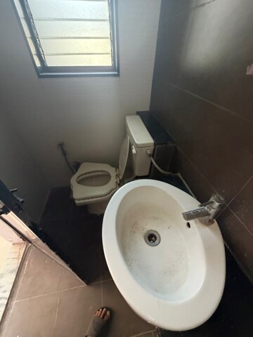 Bathroom in 2 BHK Apartment at Evershine Tower, Kandivali East – for Rent