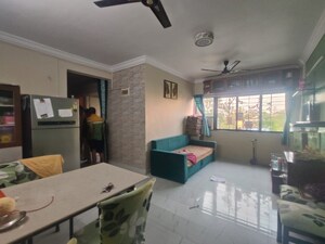 Living Room in 3 BHK Apartment at Kopar Khairane – for Sale