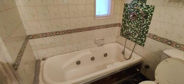 Bathroom in 3 BHK Builder Floor at Safdarjung Enclave – for Rent