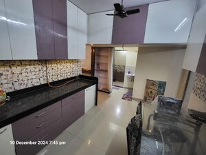 Kitchen in 3 BHK Apartment at Lodha Woods, Kandivali East – for Rent