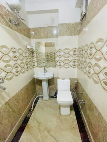 Kitchen in 1 BHK Builder Floor at Palam Vihar Extension – for Rent