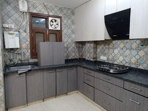 Kitchen in 4 BHK Builder Floor at Friends Colony – for Rent