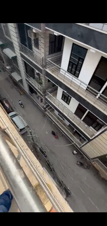 Balcony in 3 BHK Builder Floor at Mahavir Enclave – for Sale