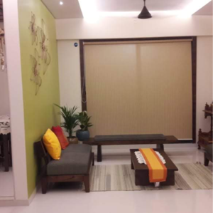 Living Room in 2 BHK Apartment at Dev Ashoka Apartment, Sambhaji Nagar – for Sale
