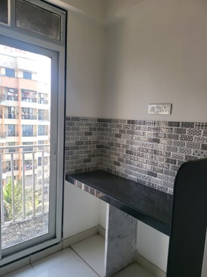 Kitchen in 1 BHK Apartment at Lodha Paradise, Majiwada – for Rent