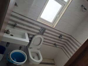 Bathroom in 2 BHK Apartment at Nahar F Residences, Balewadi – for Rent