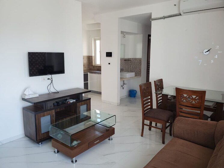 Living Room, nahar-f-residences 2 Bedroom 983 Sq.Ft. Apartment In Balewadi Pune 9712712