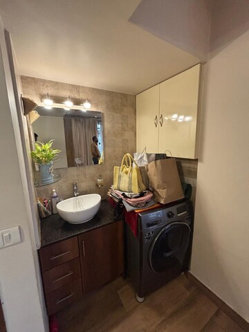 Attached Bathroom in 3 BHK Apartment at Kristi Villa, Chinar Park – for Sale