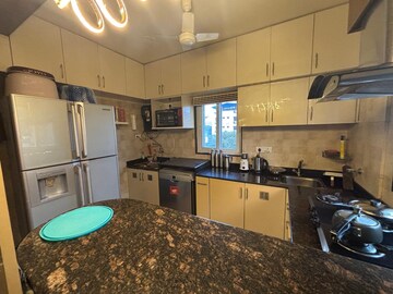 Kitchen in 3 BHK Apartment at Kristi Villa, Chinar Park – for Sale