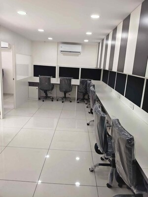 Team Area in 1 BHK Apartment at Dosti West County, Balkum Pada – for Rent