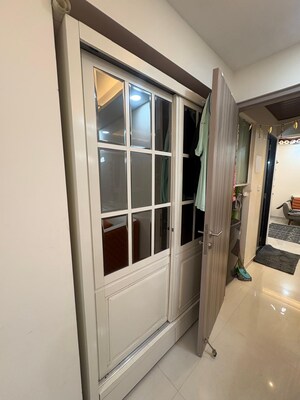 Building Lobby in 1 BHK Apartment at Sheth Athena, Laxmi Nagar – for Rent