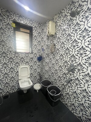 Bathroom in 2 BHK Apartment at Ashar Residency, Pokhran Road No Two – for Sale