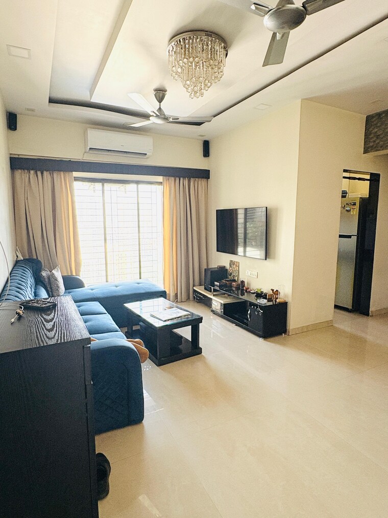 Living Room, ashar-residency 2 Bedroom 1050 Sq.Ft. Apartment In Pokhran Road No Two Thane 9712752