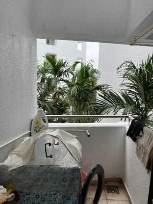 Balcony in 2 BHK Apartment at Nandan Prospera, Baner – for Rent