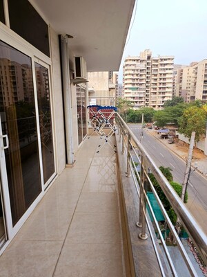 Balcony in 4 BHK Apartment at Silver Sand CHS, Andheri West – for Rent