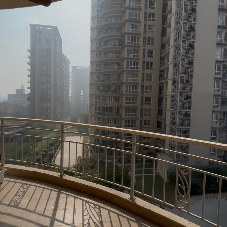 Balcony, indiabulls-enigma 4 Bedroom 3400 Sq.Ft. Apartment In Vishnu Garden Gurgaon 9712905