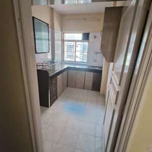 Kitchen in 1 BHK Apartment at Dheeraj Kirti, Malad West – for Rent