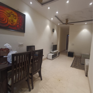 Living Room in 2 BHK Builder Floor at Malviya Nagar – for Rent