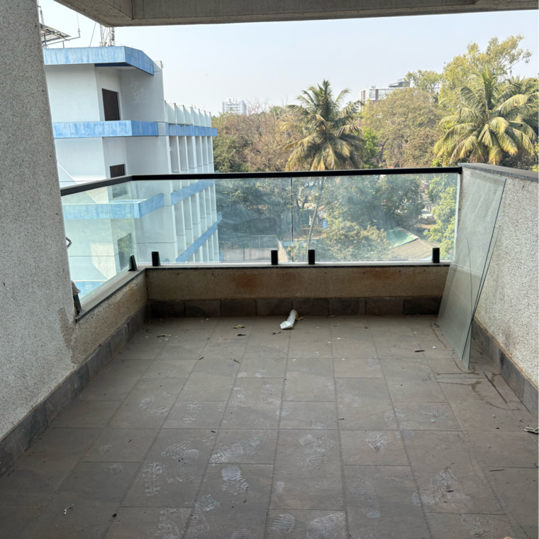 Balcony, alliance-parijat 3 Bedroom 1600 Sq.Ft. Apartment In Mukund Nagar Pune 9712989