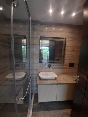 Bathroom in 4 BHK Builder Floor at Gulmohar Park – for Sale