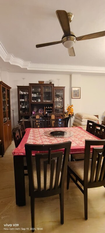 Living Room in 4 BHK Builder Floor at Hauz Khas – for Sale