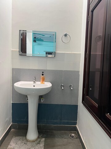 Bathroom in 2 BHK Builder Floor at Gomti Nagar – for Rent