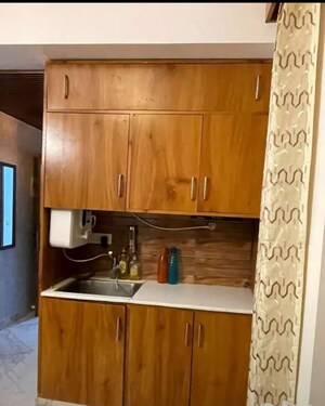 Kitchen in 1.5 BHK Apartment at Vibhuti Khand – for Rent
