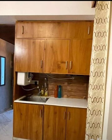 Kitchen in 1.5 BHK Apartment at Vibhuti Khand – for Rent
