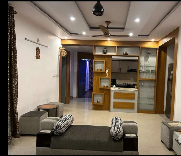 Living Room, shalimar-oneworld-vista 3 Bedroom 1700 Sq.Ft. Apartment In Gomti Nagar Lucknow 9713037