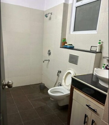 Attached Bathroom in 3 BHK Apartment at Shalimar Oneworld Vista, Gomti Nagar – for Rent