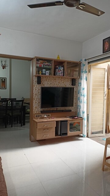 Living Room in 2 BHK Apartment at Bhusari Colony – for Rent