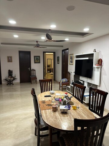Living Room in 4 BHK Builder Floor at Palam Vihar Residents Association, Palam Vihar – for Rent
