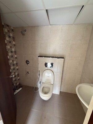 Bathroom in 3 BHK Apartment at Shapoorji Pallonji Vanaha Springs, Bavdhan – for Rent