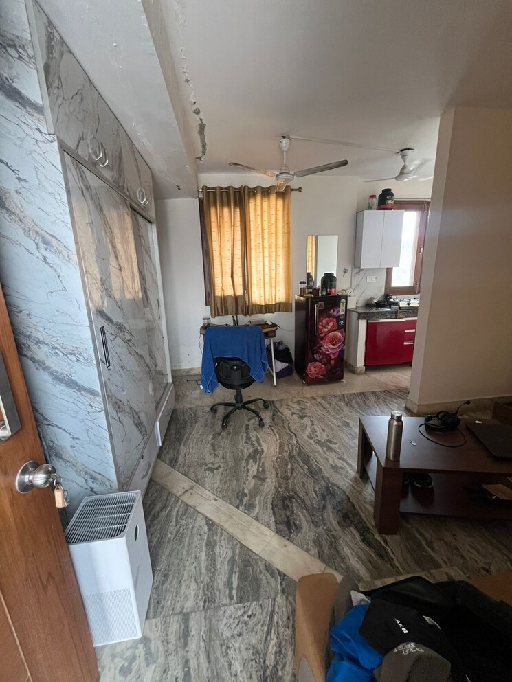 Bedroom, sector 55 1 RK 500 Sq.Ft. Builder Floor In Sector 55 Gurgaon 9713160