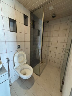 Bathroom in 2 BHK Apartment at Ganga Bhavan, Versova – for Rent